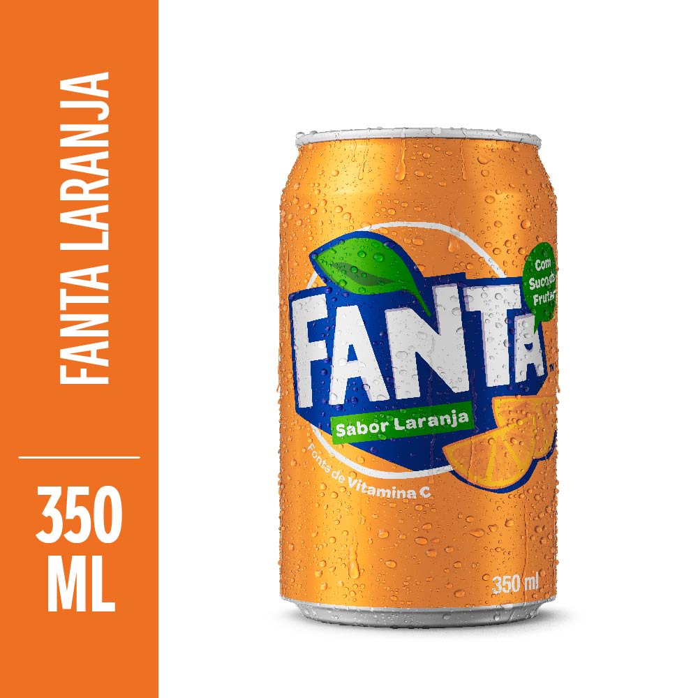 Fanta Laranja - Lata