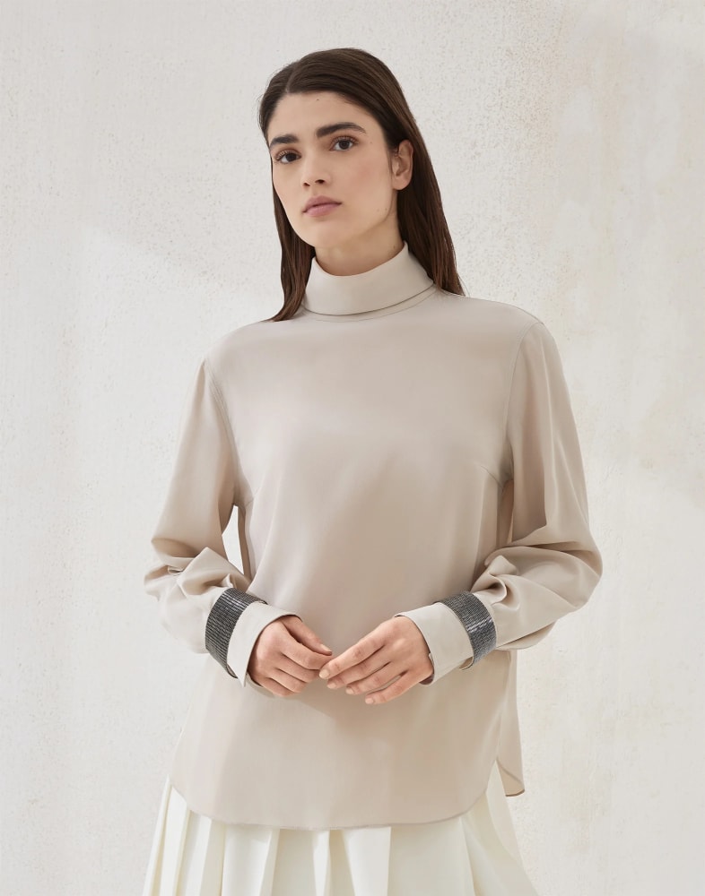 Full Sleeve T-Shirt - Beige (Silk)