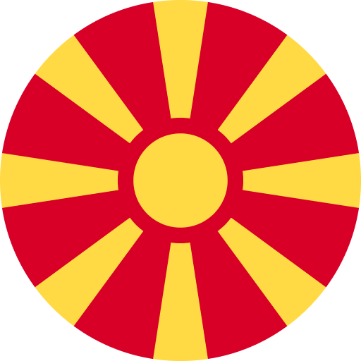 Republic of North Macedonia flag