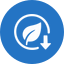 Decarbonization icon