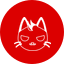 cat in a dogs world icon