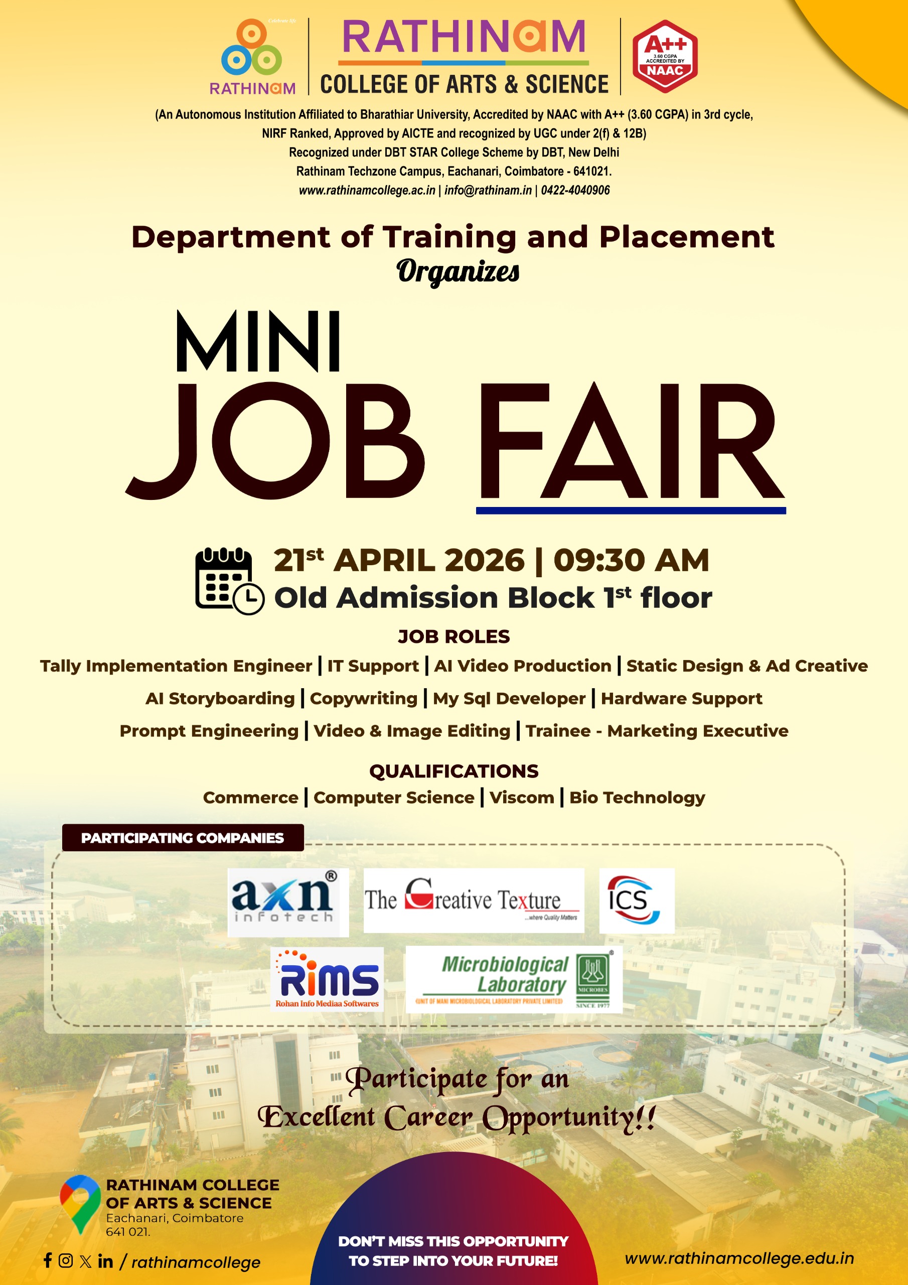 Industry-Academic Mini Job Fair