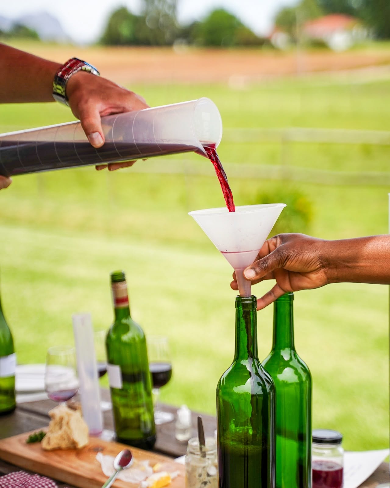 Muddelvlei Wine Estate - Wine Blending