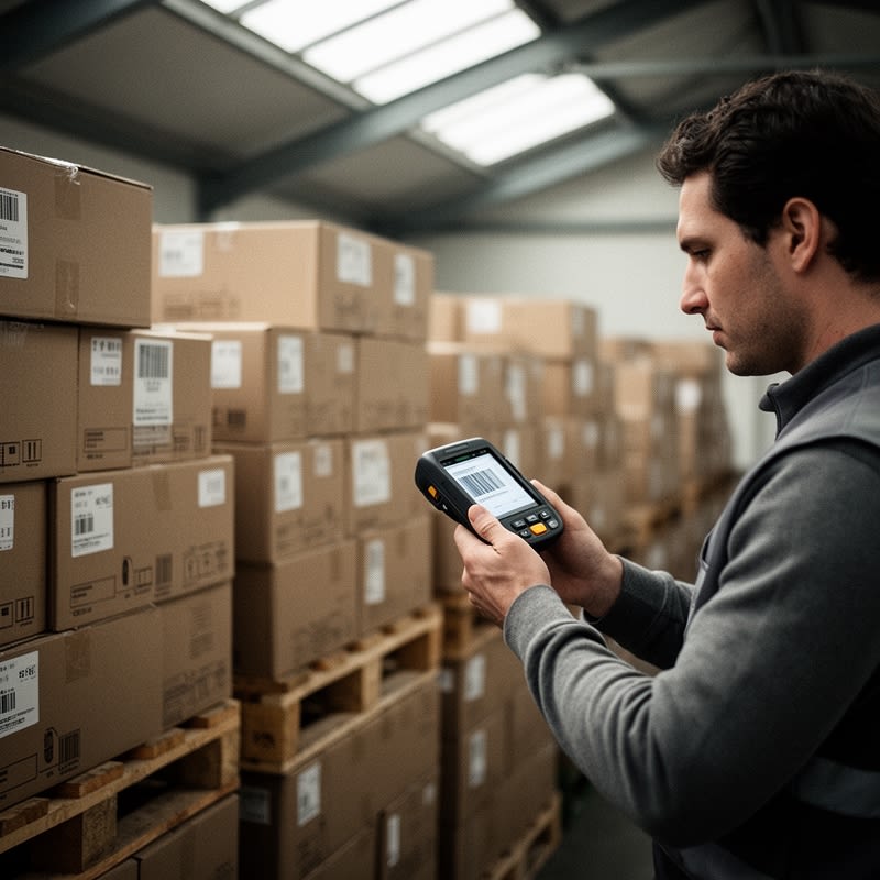 Ilustración conceptual: mercado