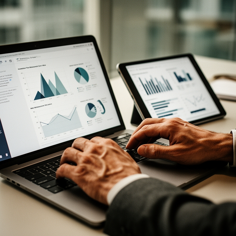 Ilustración conceptual: retail