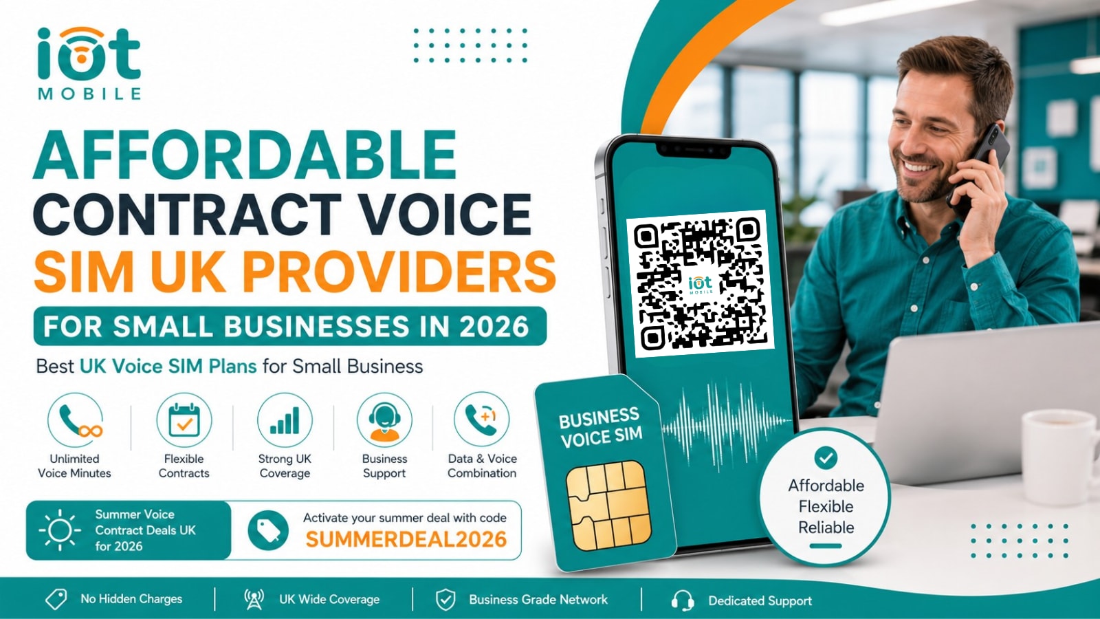 Affordable Contract Voice SIM UK Providers for Small Businesses in 2026