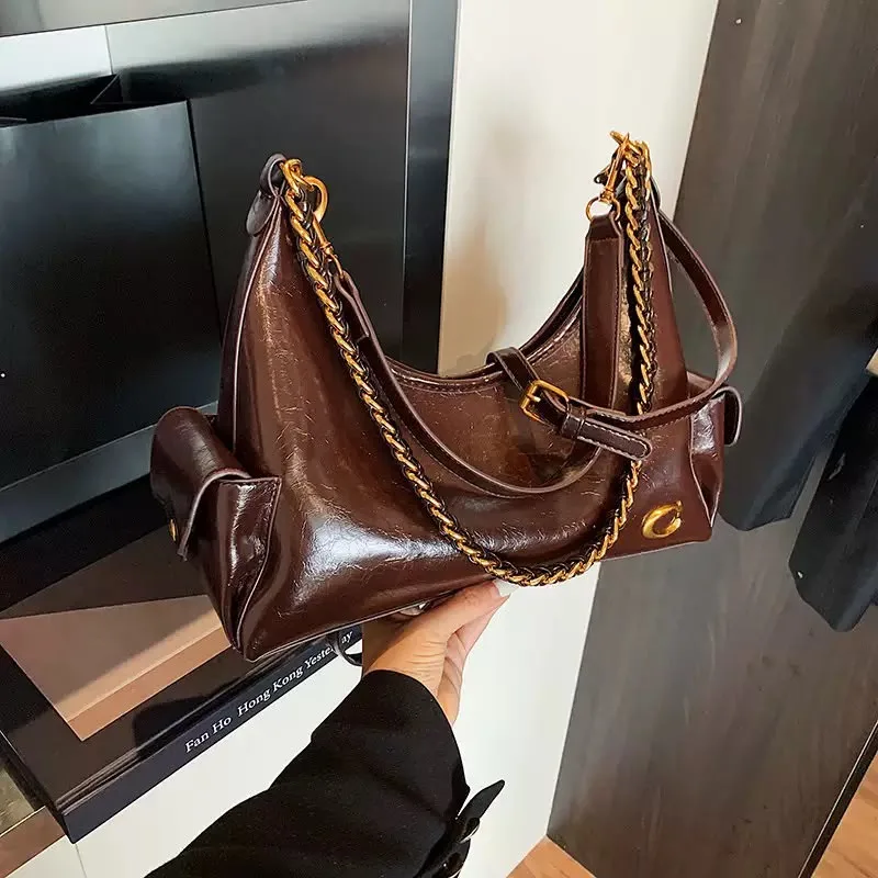 The Coachella Bag - Warm Taupe Brown