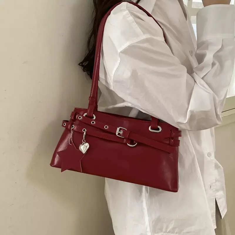 The Lush Bag - Crimson Red