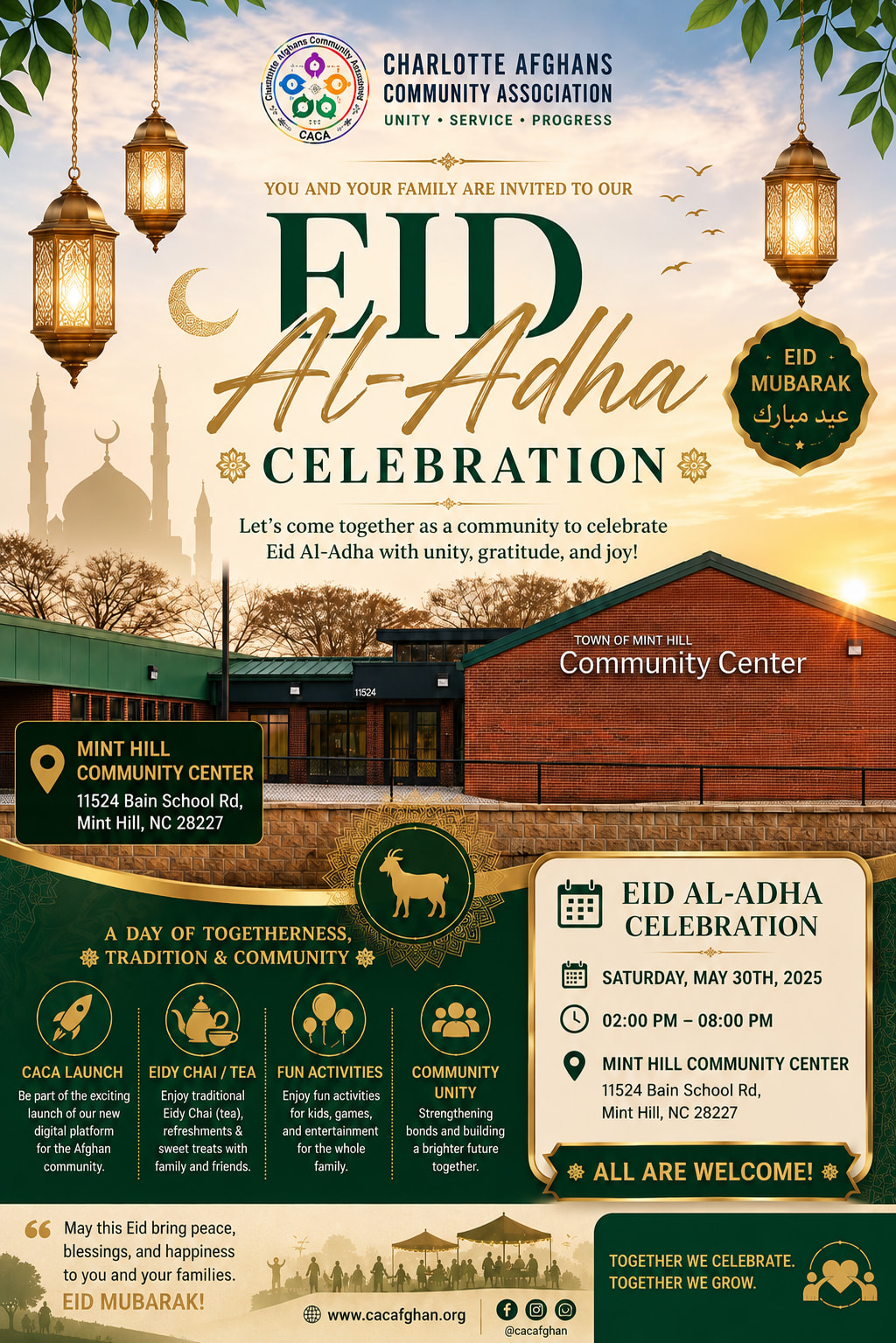 Eid al-Adha Community Gathering Event