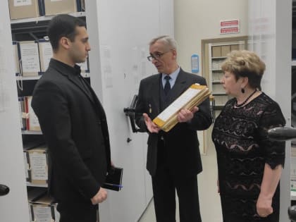 Заместитель главы администрации Рузского округа побывал в архиве