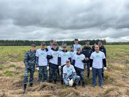 Богородские общественники приняли участие в областной акции "Наш Лес. Посади своё дерево"