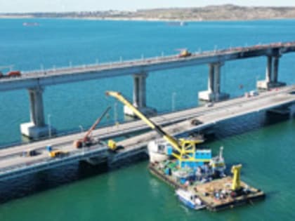 Проект восстановления ж/д части Крымского моста подготовят в ноябре