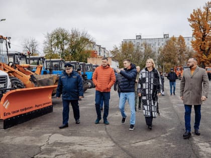 Орехово-Зуевский округ получил более 20 единиц новой техники для уборки дорог