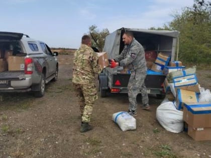 Очередную партию гуманитарного груза направили участникам специальной военной операции из Дзержинского