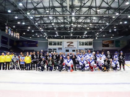 В Воскресенске продолжается реализация местного партийного проекта «Единой России» «Хоккейное долголетие»