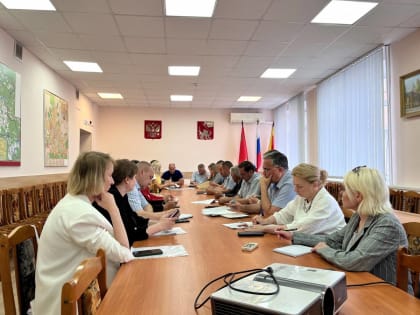 В Егорьевске состоялось заседание муниципального штаба по поддержке военнослужащих и их семей