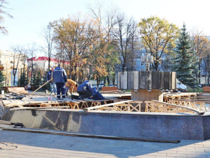 Консервация фонтанов в Ступино