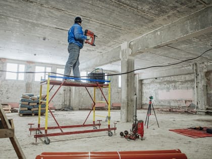 Куровская школа №1 — один из лидеров в Подмосковье по темпу проведения капитального ремонта