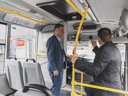 Заместитель главы Максим Кукин провёл рейд по автобусам