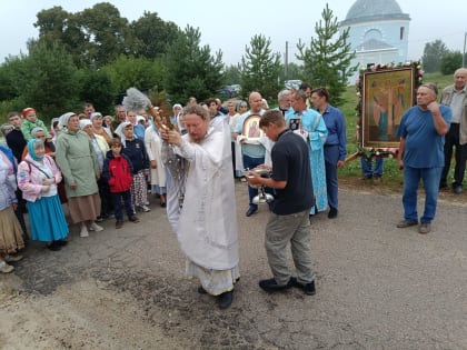 Завершение епархиального крестного хода Коломенской епархии