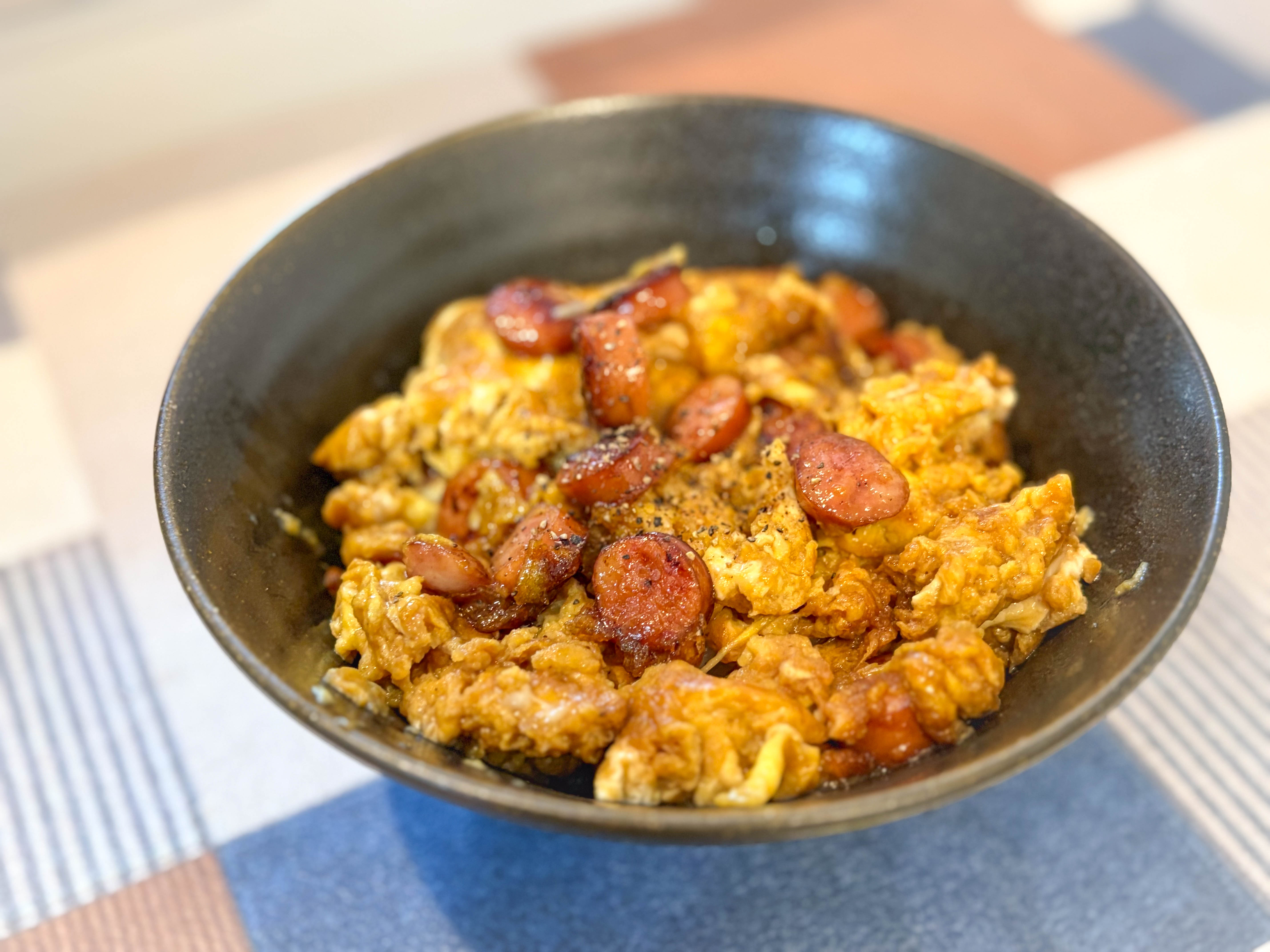 背徳のウィンナー丼