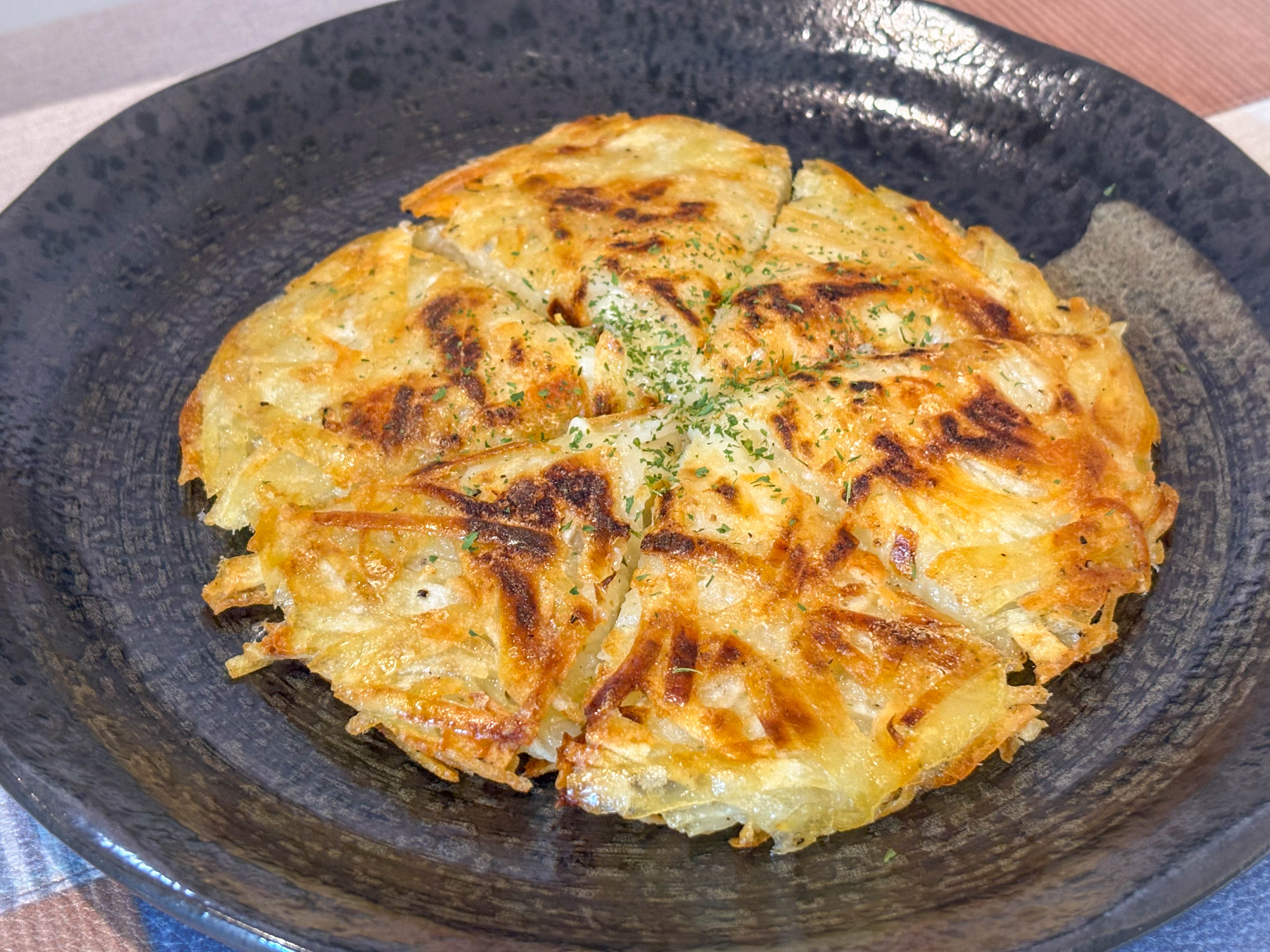 ジャガイモで簡単！チーズガレット