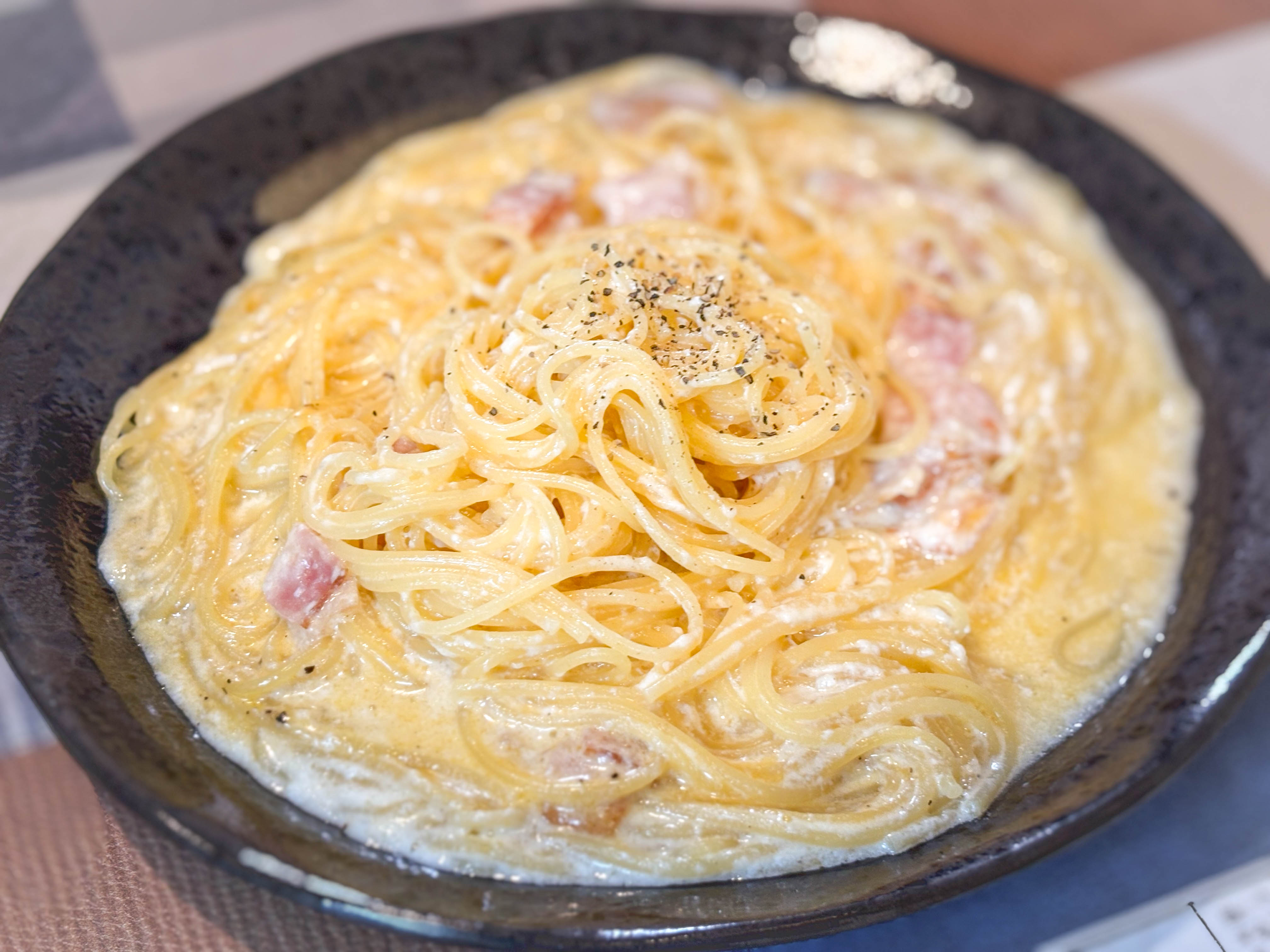 ワンパンチーズパスタ