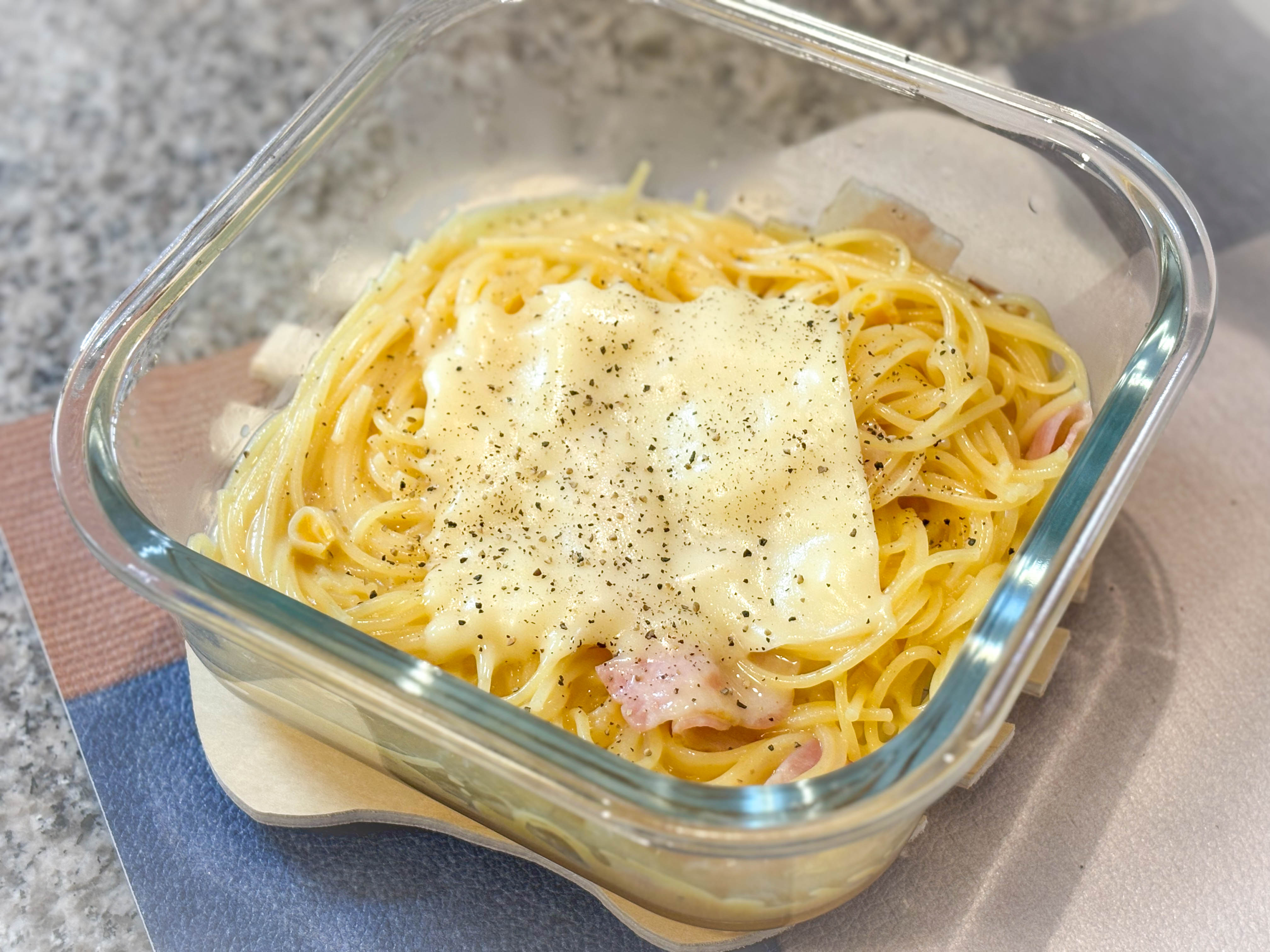 コンポタの素で簡単にできる！なんちゃってカルボナーラ