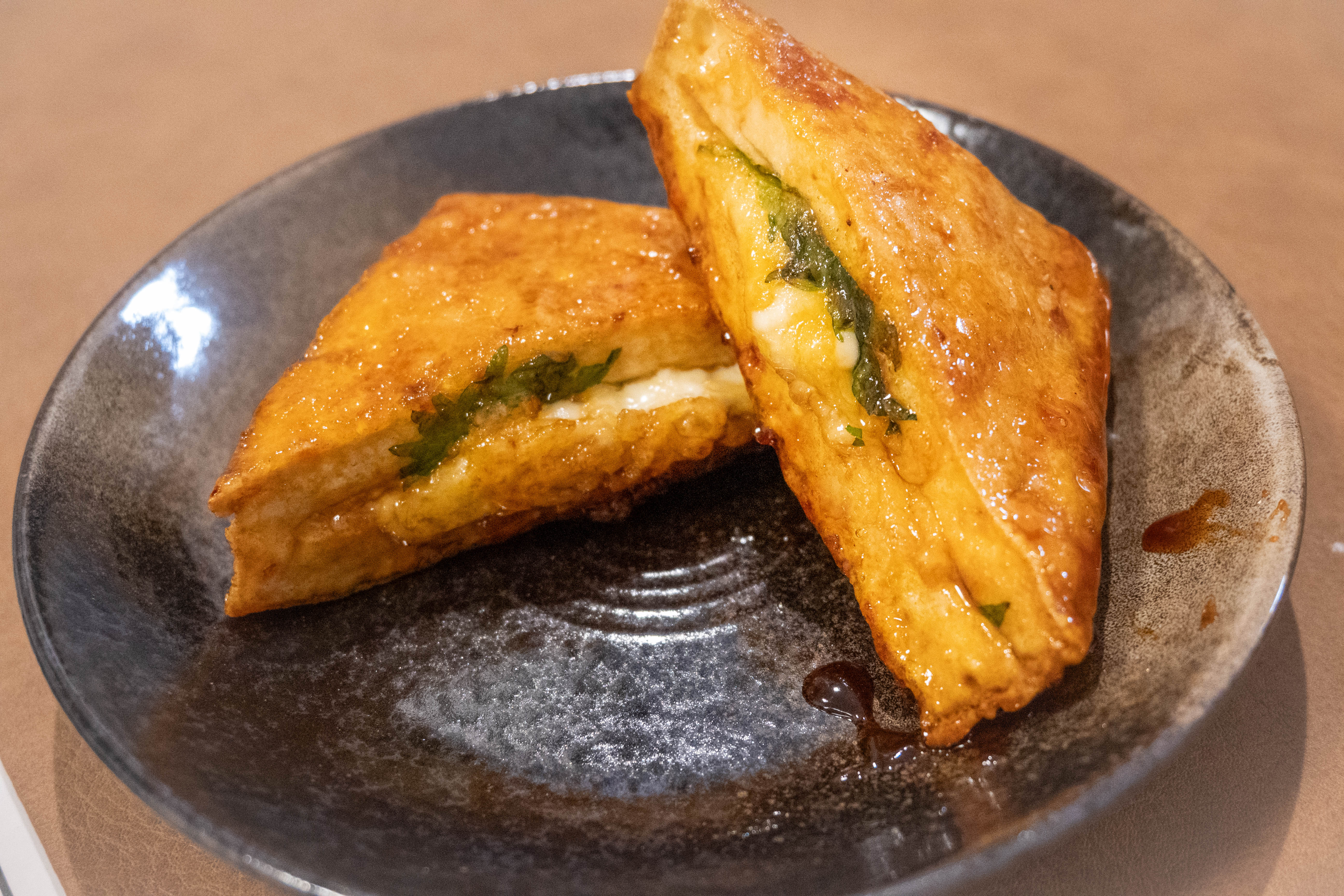 厚揚げ大葉チーズ