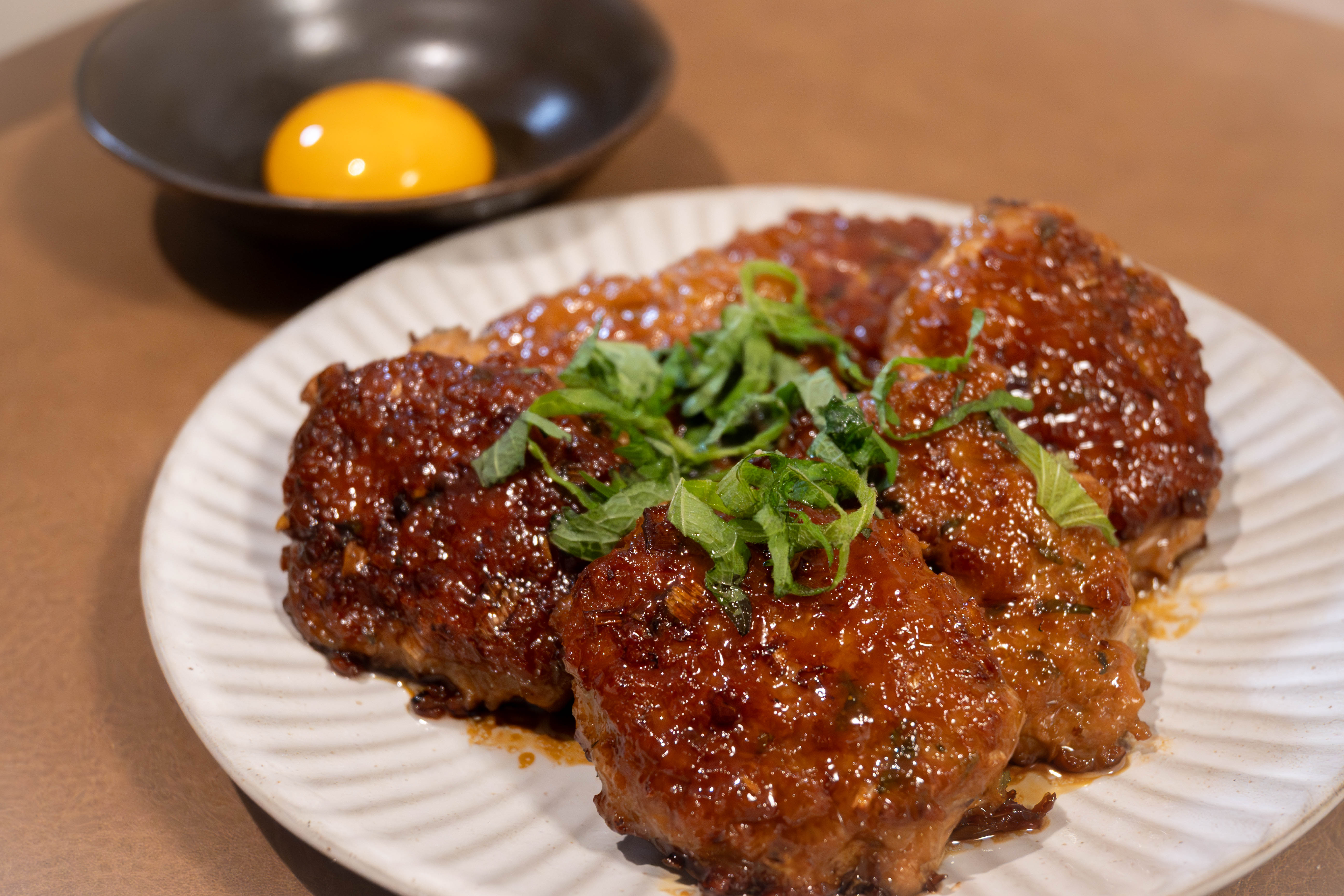 大葉のとりつくね