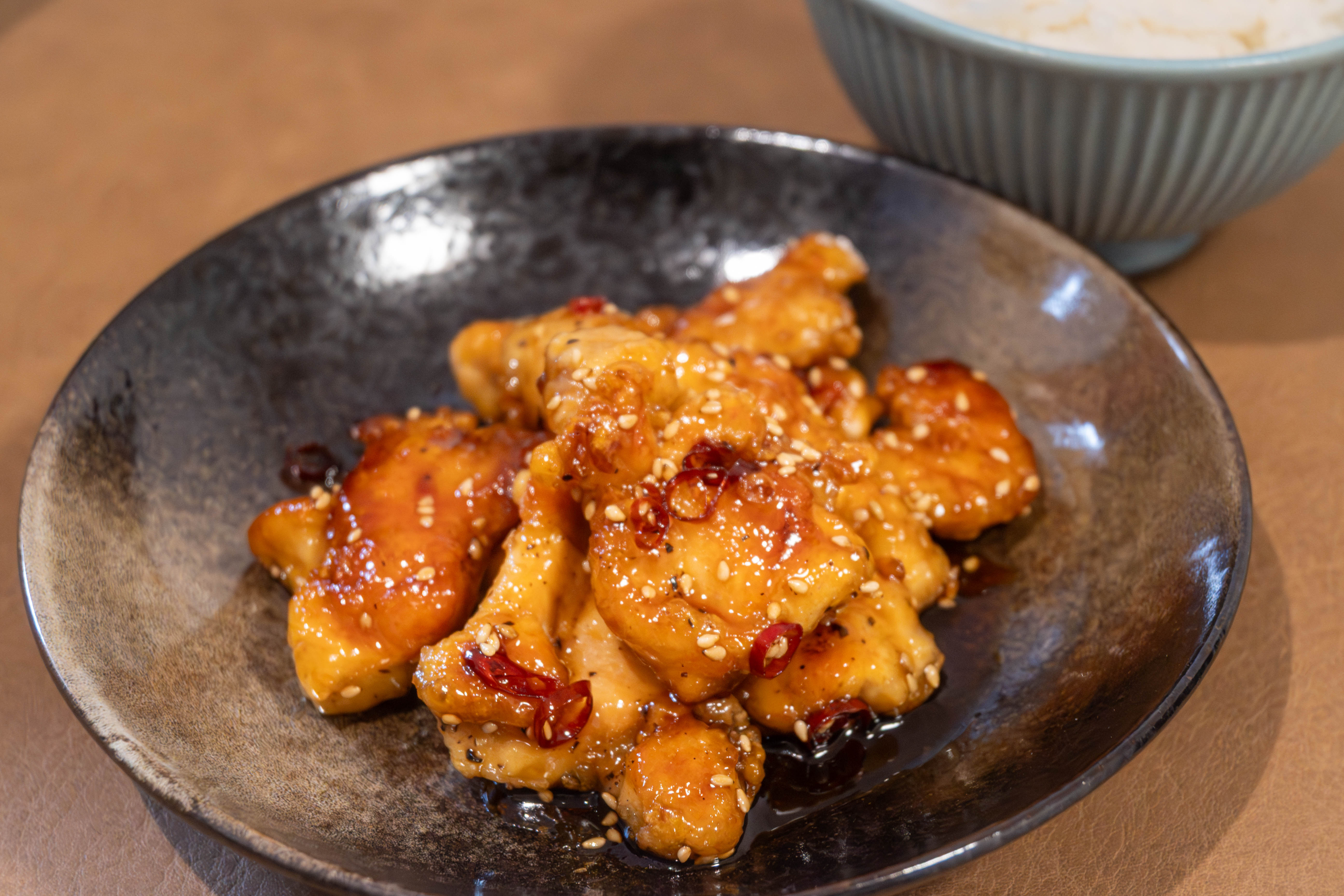鶏むね肉の甘辛チキン