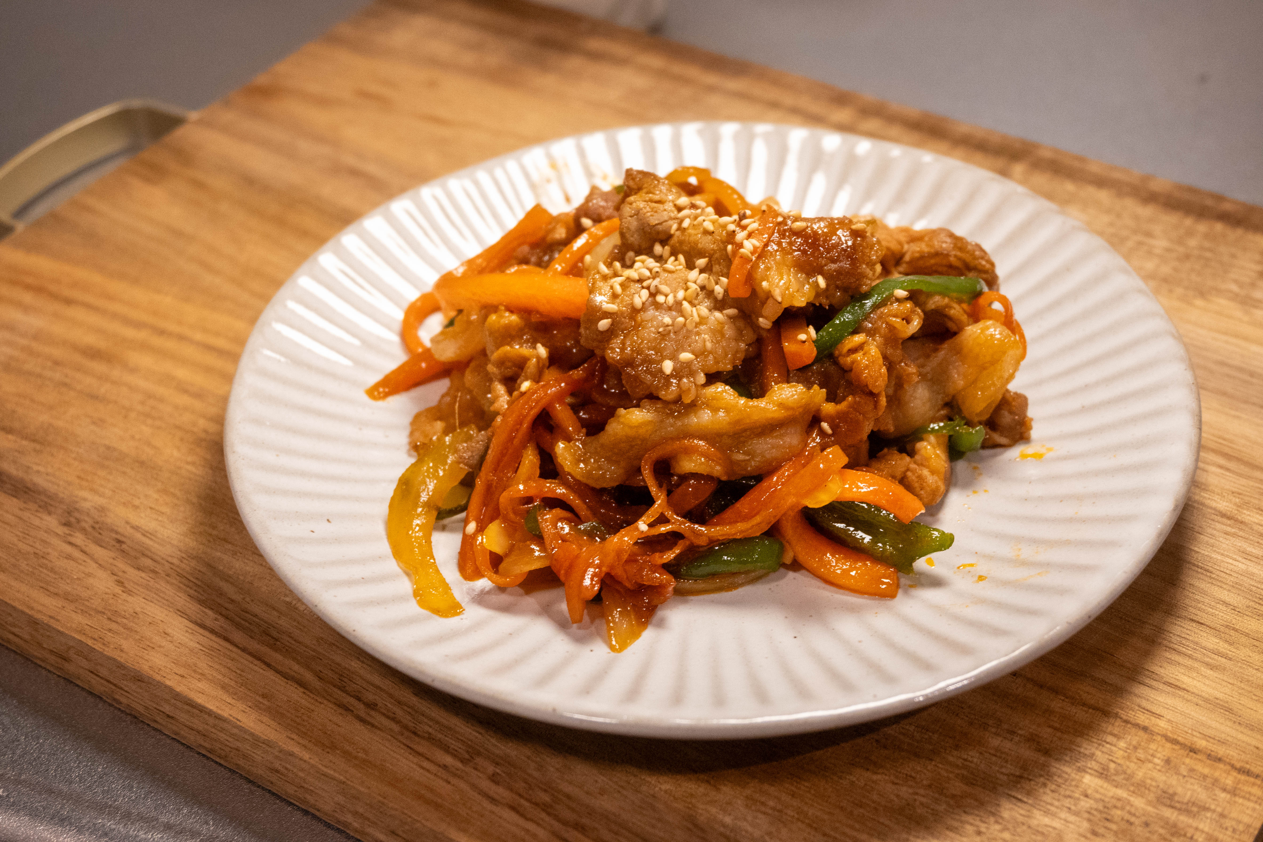 豚こまプルコギ