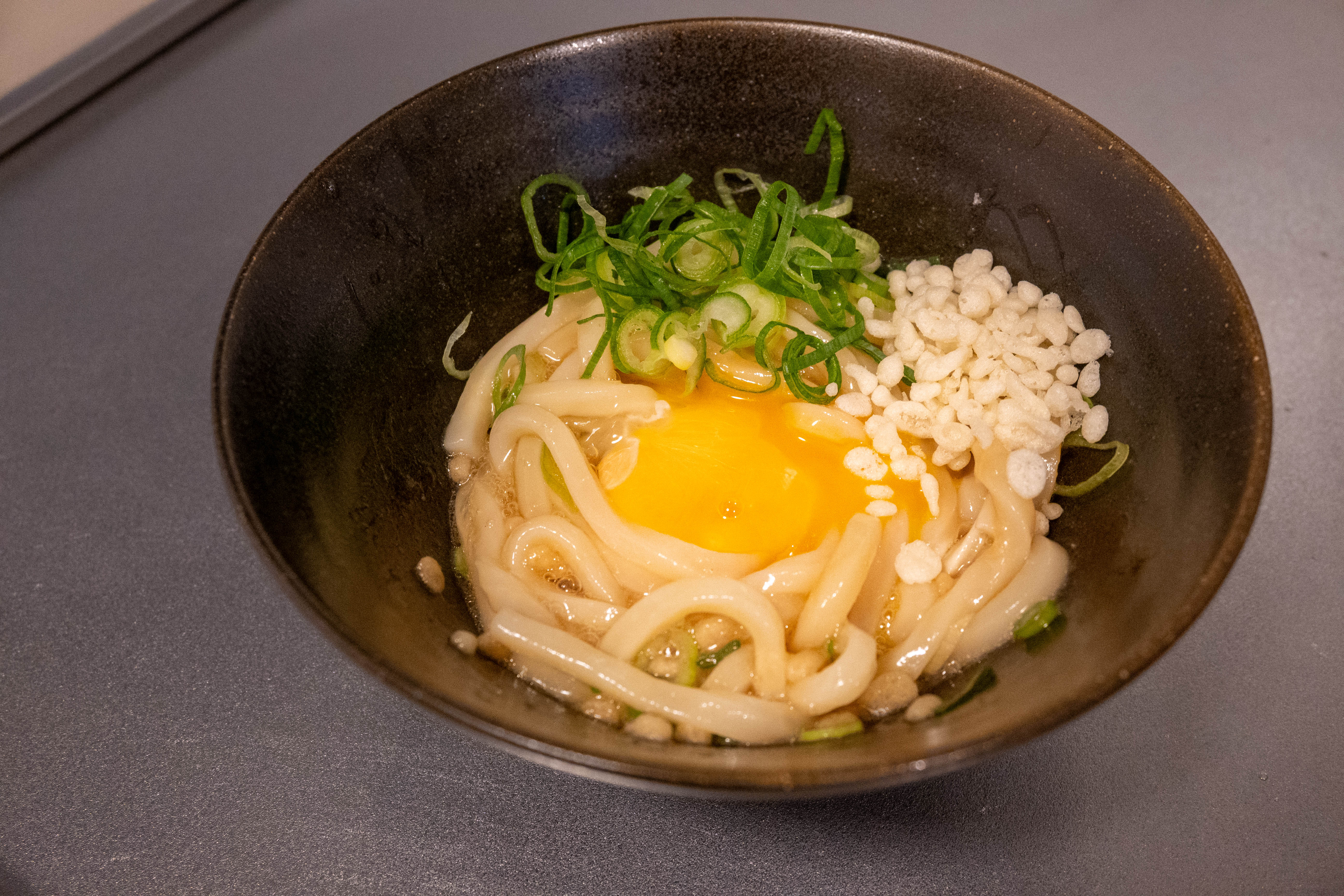 レンチン5分で油うどん