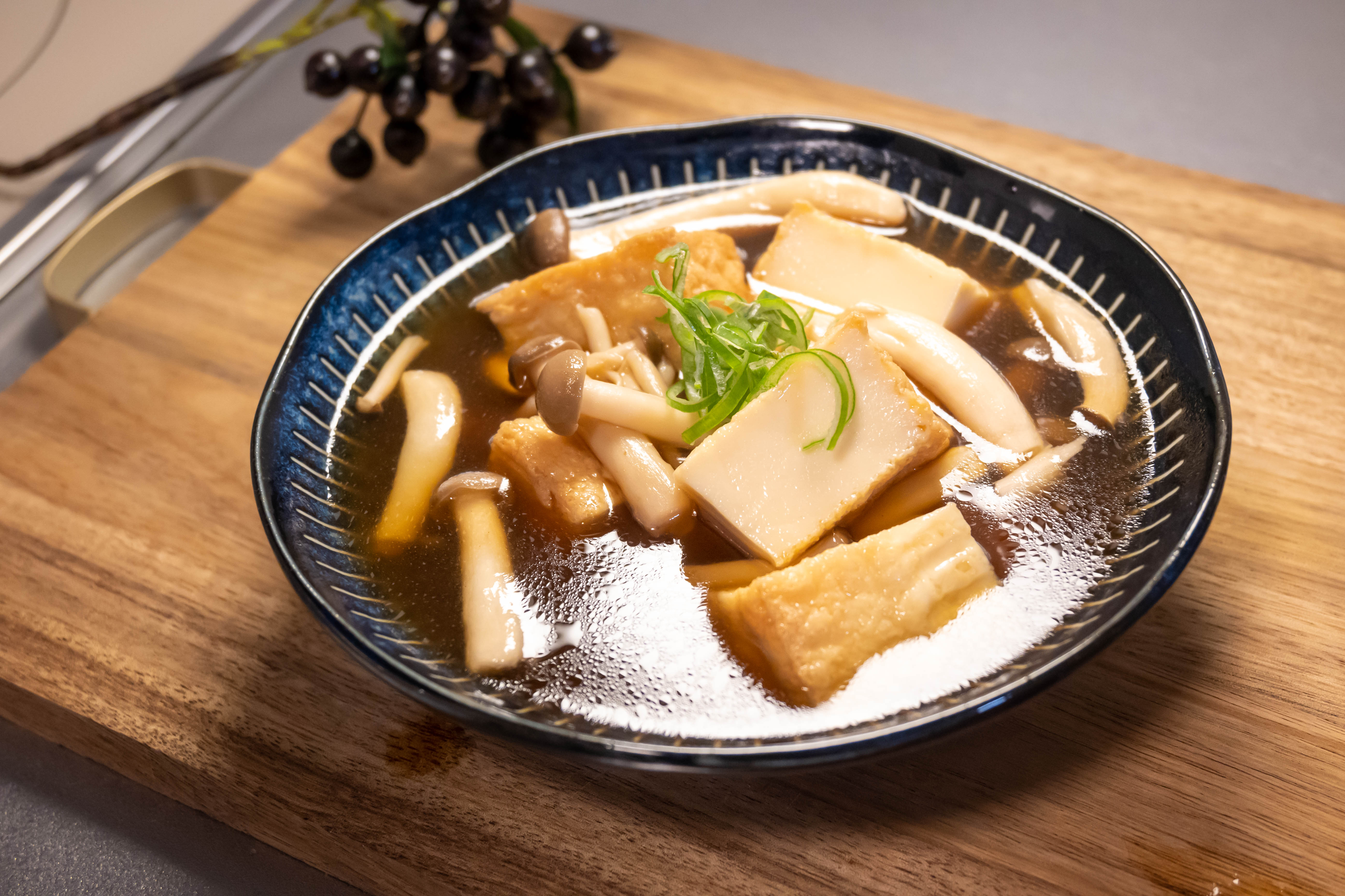 レンジで簡単に厚揚げのあんかけ