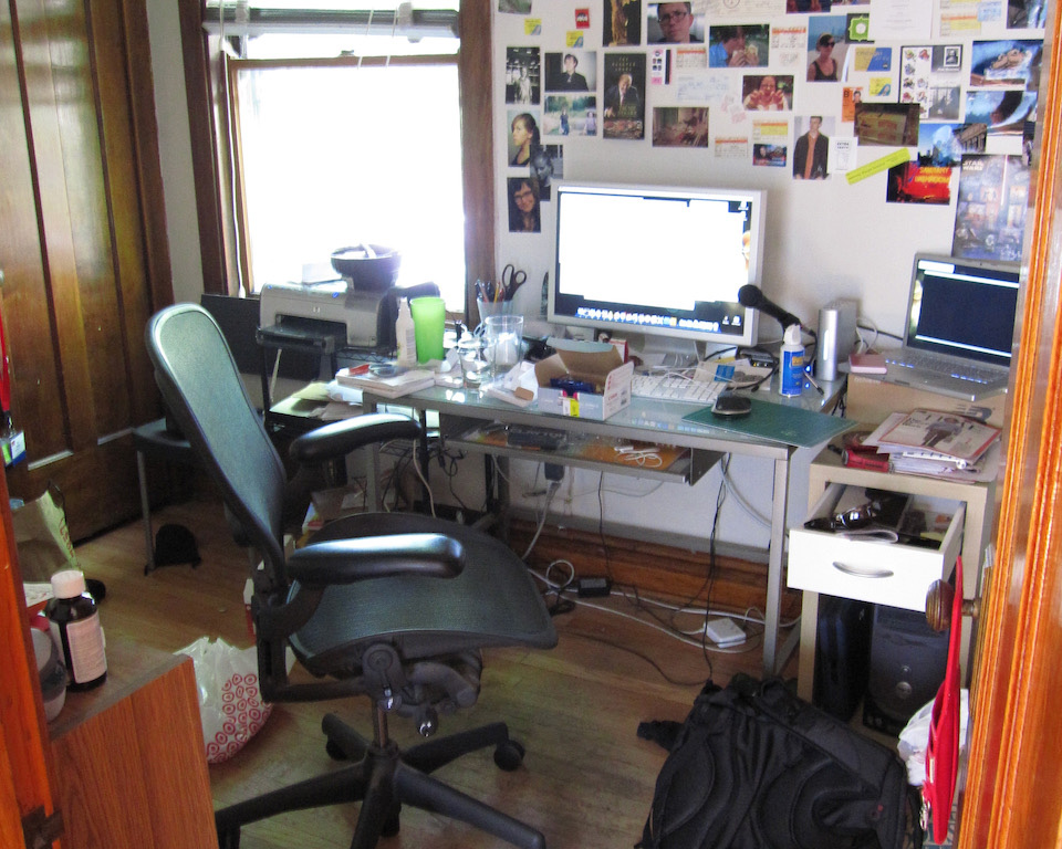 My first proper home office, summer 2006 My first proper home office, summer 2006