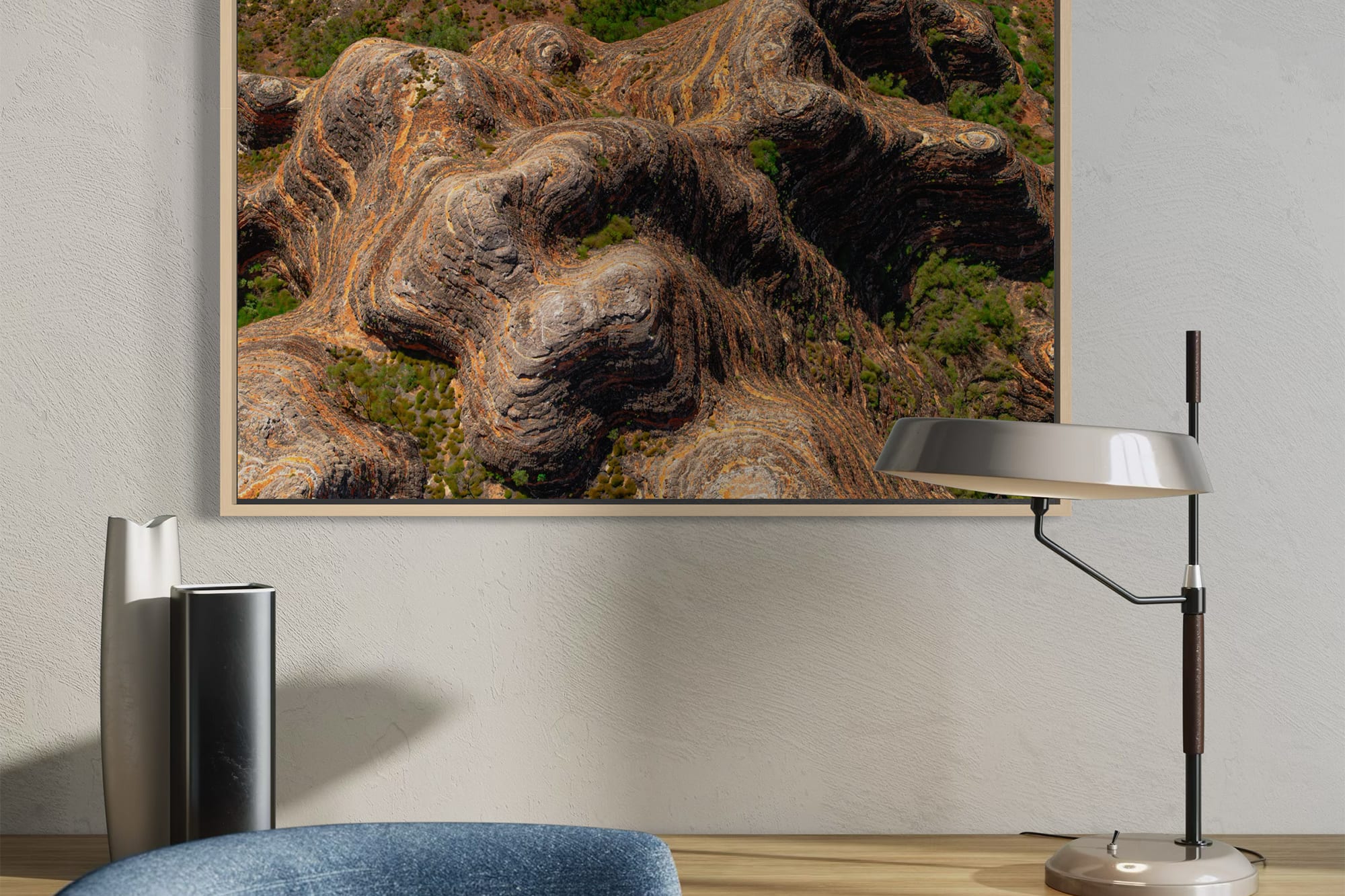Home Canvas + Float Frame