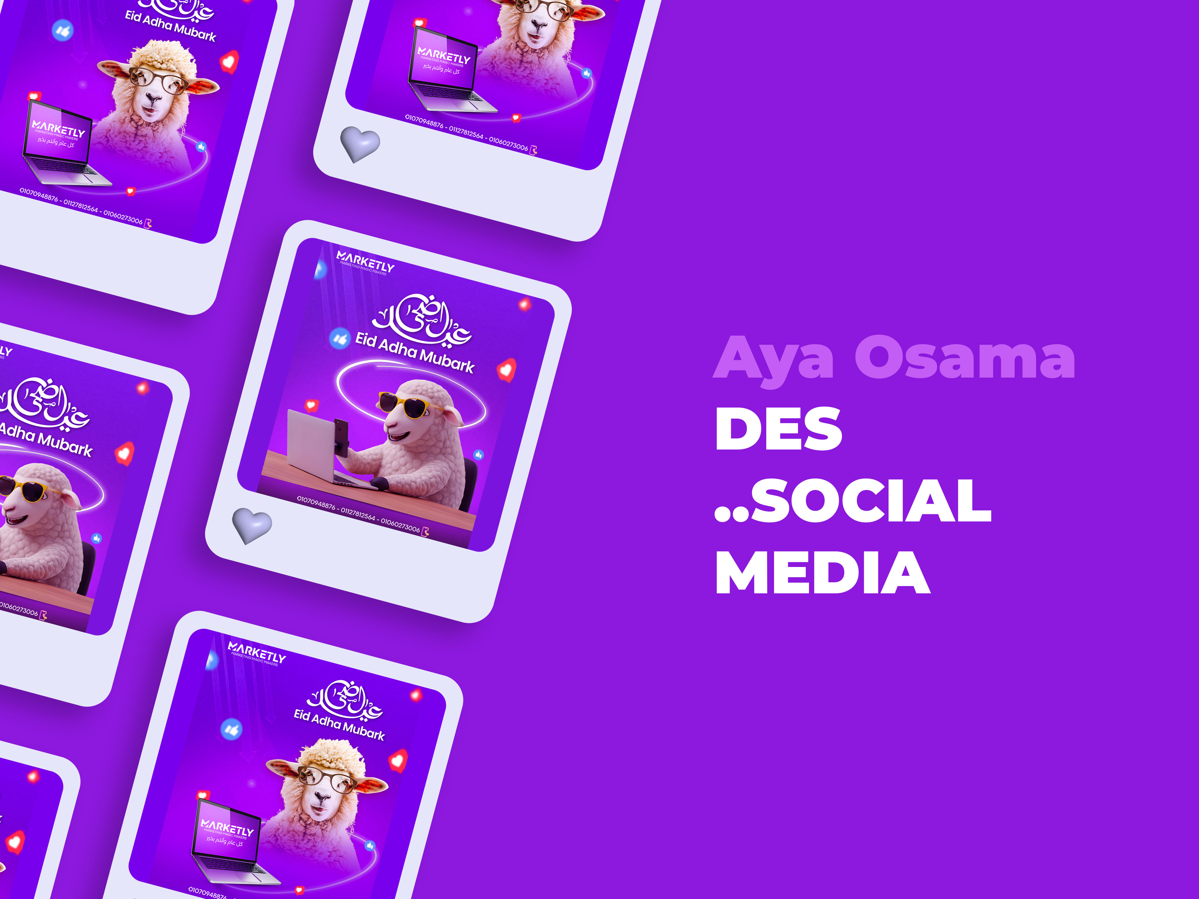 Eid Al-Adha Social Media Designs