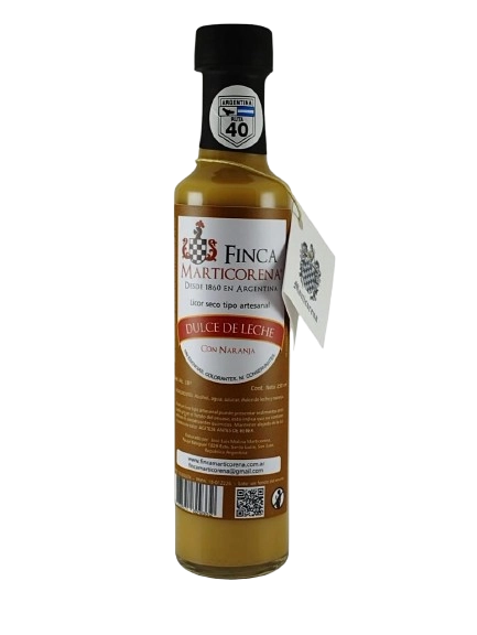 Dulce de leche con naranja