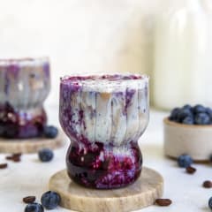 Blueberry Latte