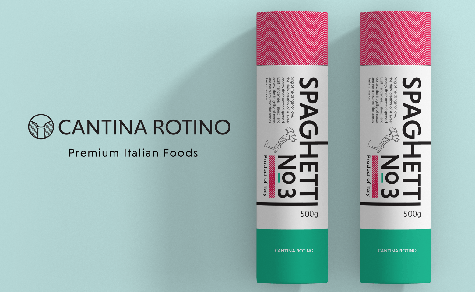 Cantina rotino packaging