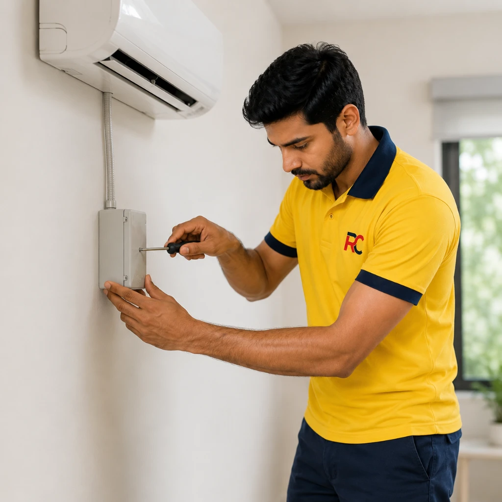 AC switchbox installation