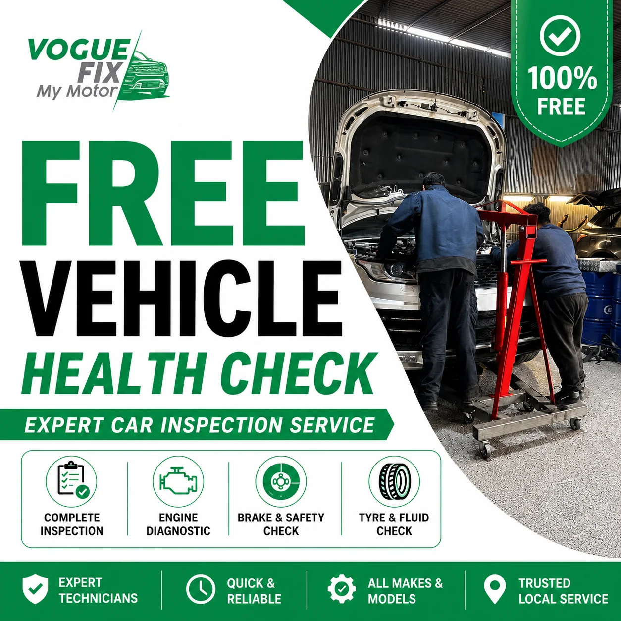 Free Vehicle Health Check | Expert Car Inspection Service Near You