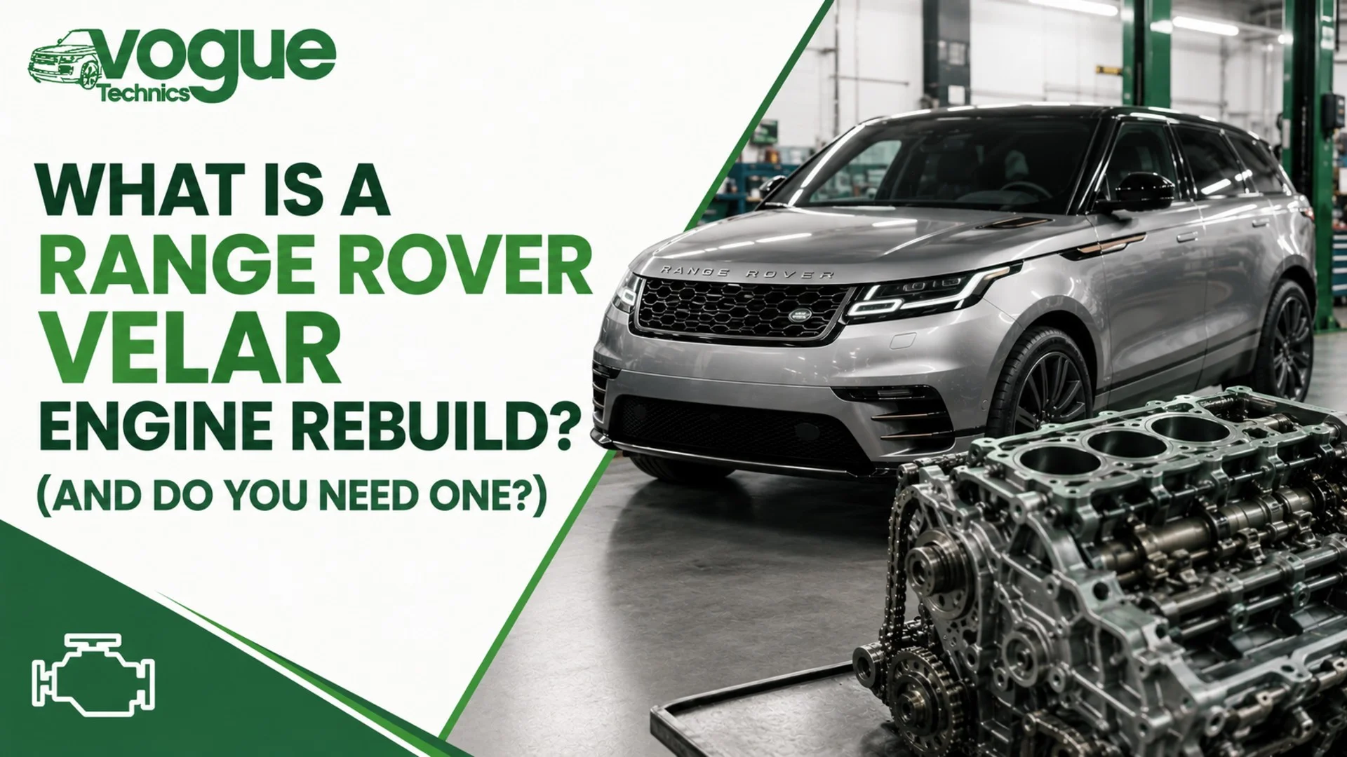 Range Rover Velar Engine Rebuild