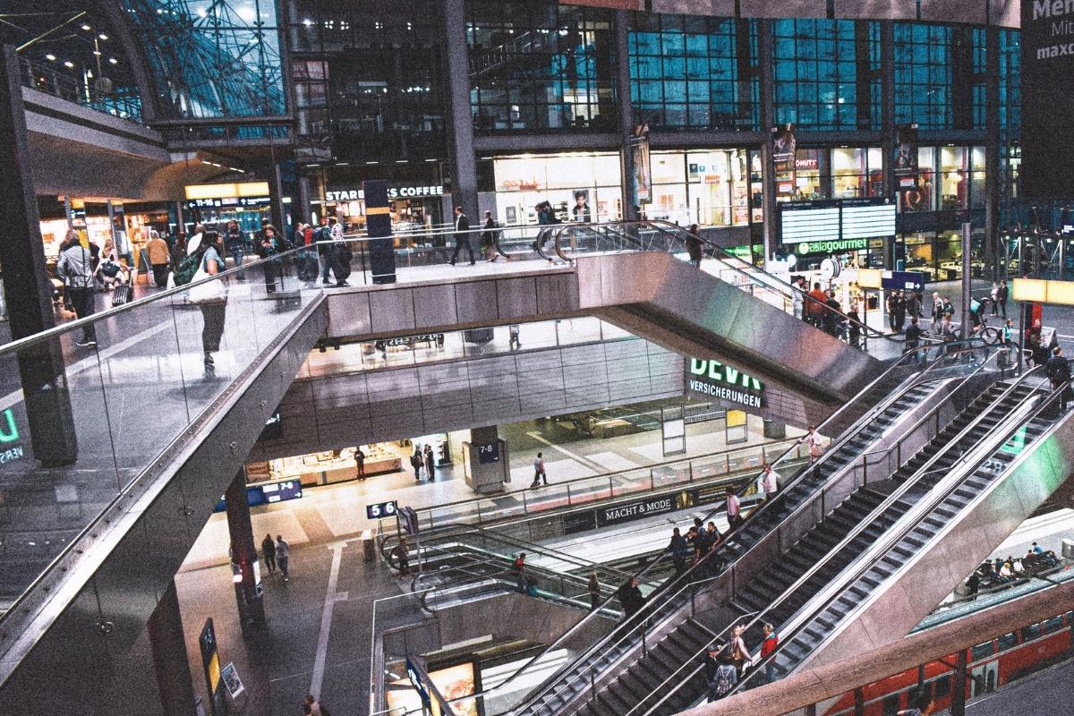 Berlin Hauptbahnhof von innen