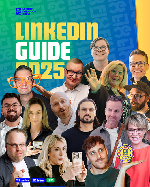 Der Umschlag vom LinkedIn-Guide