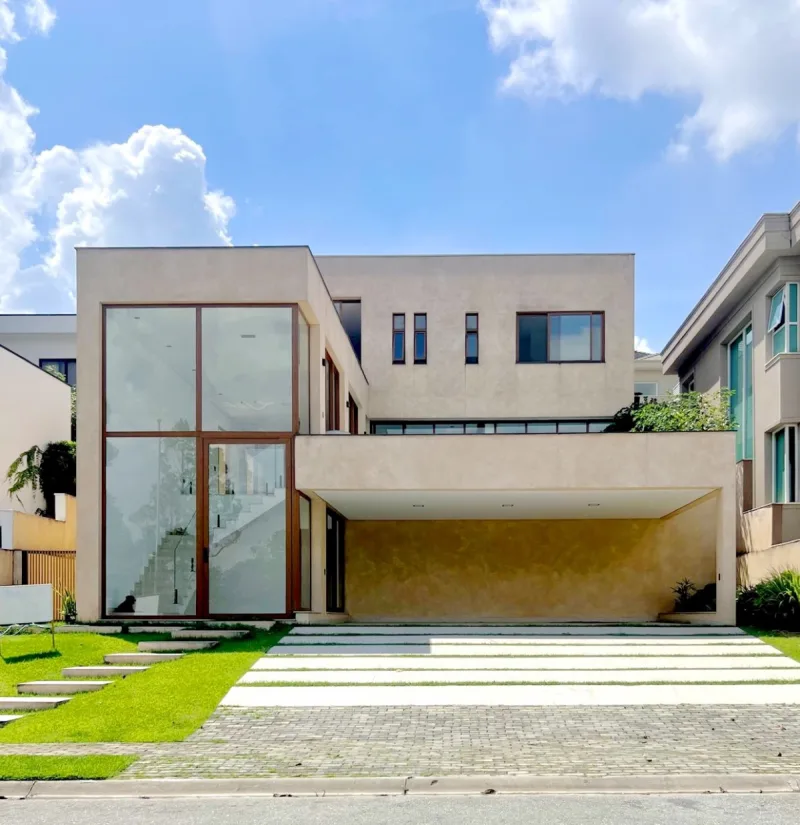 Residência Contemporânea com 4 Suítes no Tamboré 10 - foto 1
