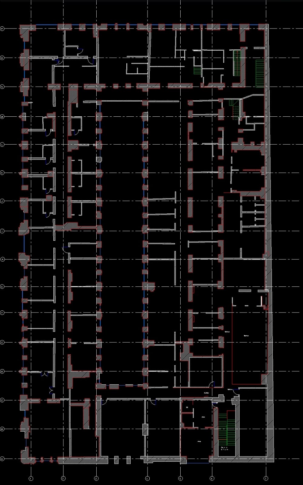 Matterport Pro3 skan məlumatları əsasında hazırlanmış mərtəbə planı