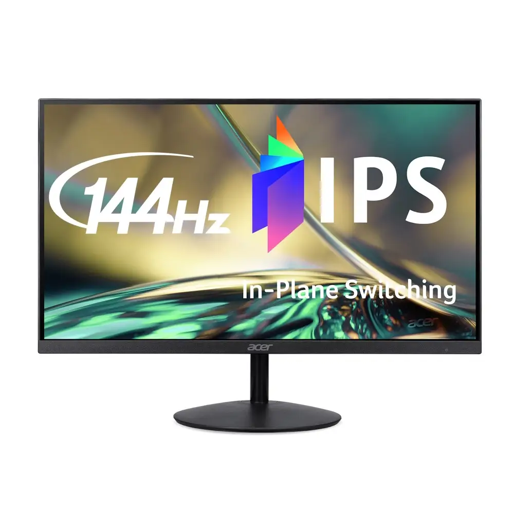Acer SA272 P1 68.58 cm (27 inch) Full HD LED Backlit IPS Panel with Zero Frame, 1xHDMI 1xVGA, Stereo Speakers, Eco Display, Eye Care Monitor (SA272)