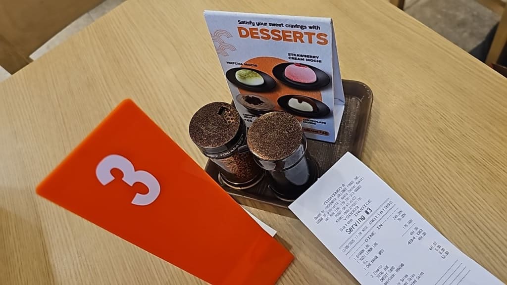 Omg there is a Yoshinoya here.