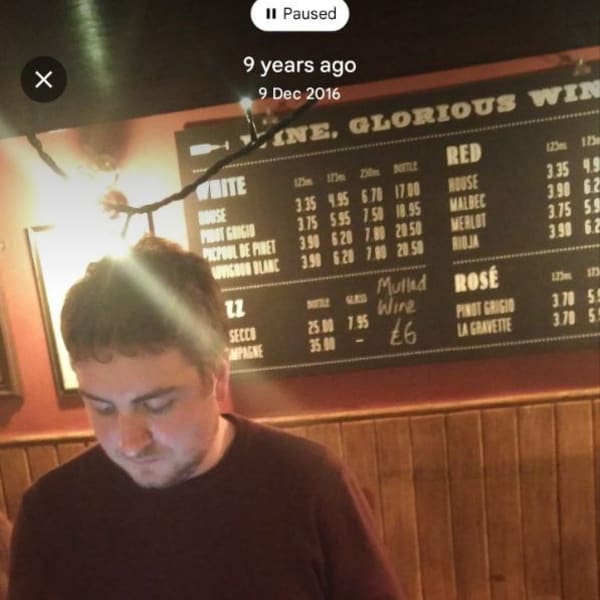 This day 9 years ago, I was working in the Harlequin. In some ways look how life changes, or, is that how you want to spend your 30s? But here i am.